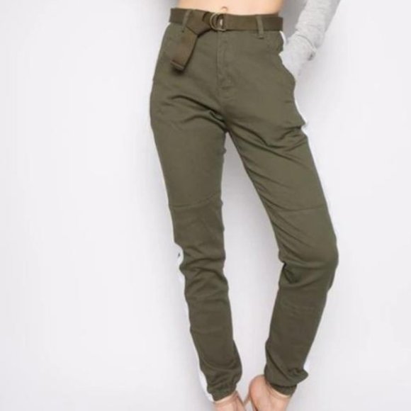 Royce Bklyn Pants - STRIPE JOGGER PANTS